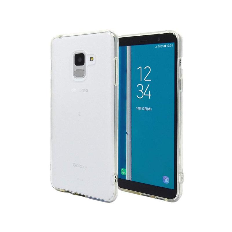 乐天商城 - Galaxy スマホケース クリア カバー 耐衝撃 薄型 耐熱性 シンプル 高光沢 軽量 ソフト ラバーケース ストラップホール付 【Provare】