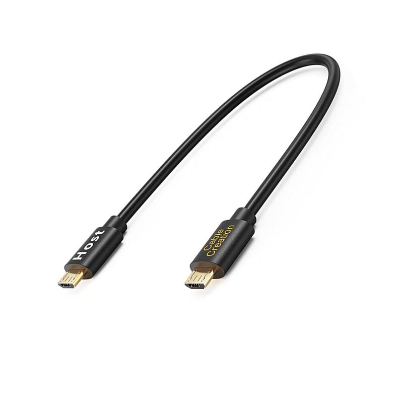 Rakuten - Micro usb ケーブル,CableCreation Micro USB OTGケーブル