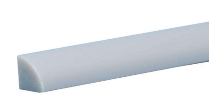 乐天商城 - プラ=材料【グレー】 1/4丸棒