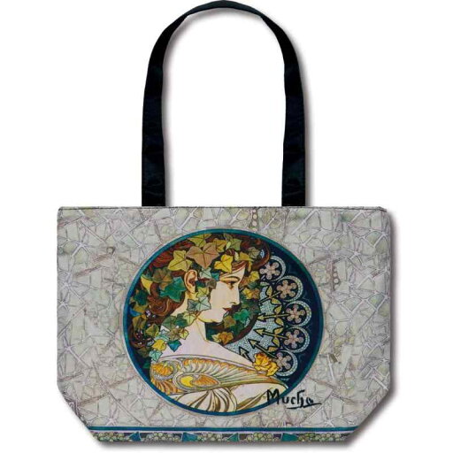 ユーパワー 名画バッグ ミュシャ「蔦Mサイズ」 AU-01203 フリー AU-01203 ユーパワー 名画バッグ ミュシャ「蔦Mサイズ」 AU-01203 フリー AU-01203