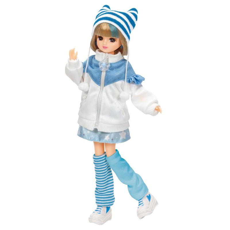 タカラトミー リカちゃん ドール LD-17 原宿のサブカルガール 着せ替え おままごと おもちゃ 3歳以上(C) TOMY電池は使用しません。