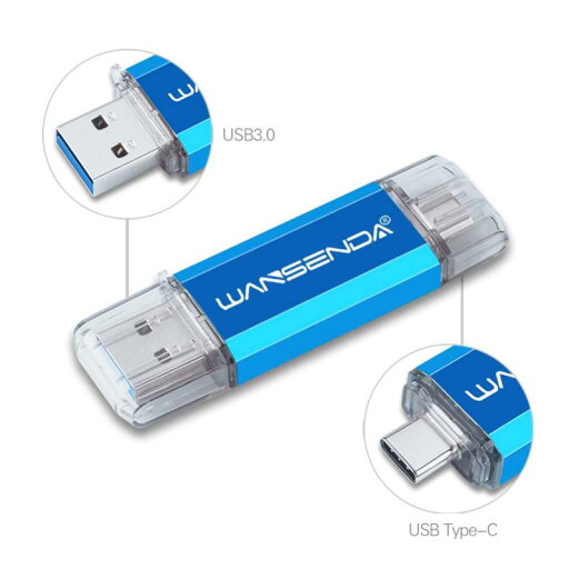 Wansenda Type-C USBメモリスマートフォンとパソコンで使えるType-C USB + USB 3.0両用メモリ… Wansenda Type-C USBメモリスマートフォンとパソコンで使えるType-C USB + USB 3.0両用メモリ…
