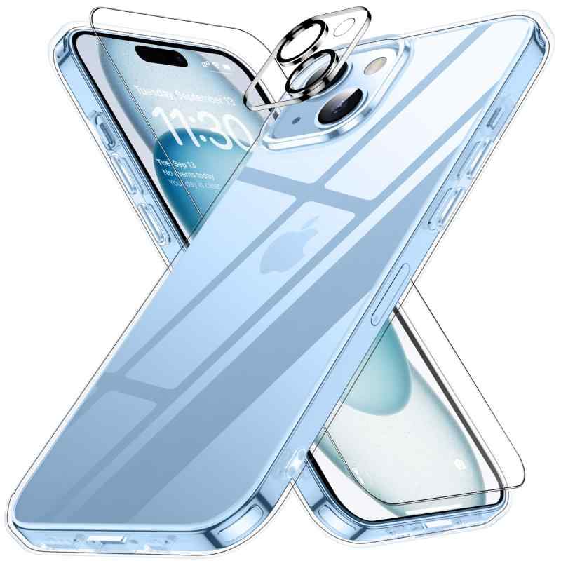 Rakuten - iphone15 ケース 耐衝撃 カメラレンズ保護付き アイフォン15 ケース 米軍MIL規格 耐久性 アイホン15 ケース
