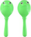 KC(ケーシー) マラカス カエルデザイン FROG-Type Plastic Maracas OP-MAF01 (2本セット)