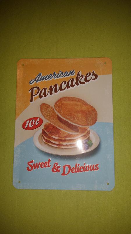 パンケーキ Pan Cakes / ブリキ看板 TIN SIGN アメリカン雑貨 インテリア