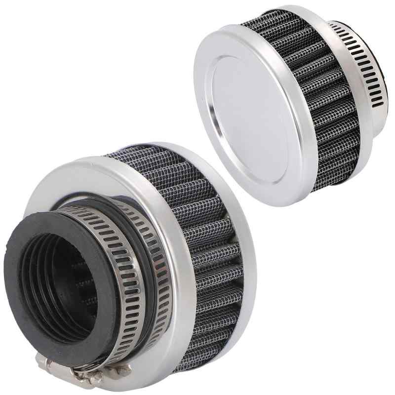 CHASO パワーフィルター 2個セット エアフィルター 薄型 小型 ショート バイク 原付 スクーター メッシュ エアクリーナー ストレート 省スペース