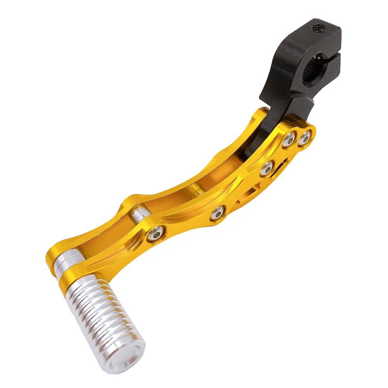 Meliore 汎用 アルミ キックペダル ディオ DIO ZX JOG ズーマー バイト トゥデイ ジョーカー ZR アクシス BW'S など ビレット カスタム 原付 用品 ドレスアップ パーツ