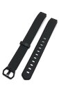 wumio Fitbit Alta HR 互換バンド 黒 Lサイズ シリコン ベルト Fitbit Alta 対応 交換 予備 消耗 シンプル 耐水 軽量 ストラップ スポーツ フィットビット アルタ