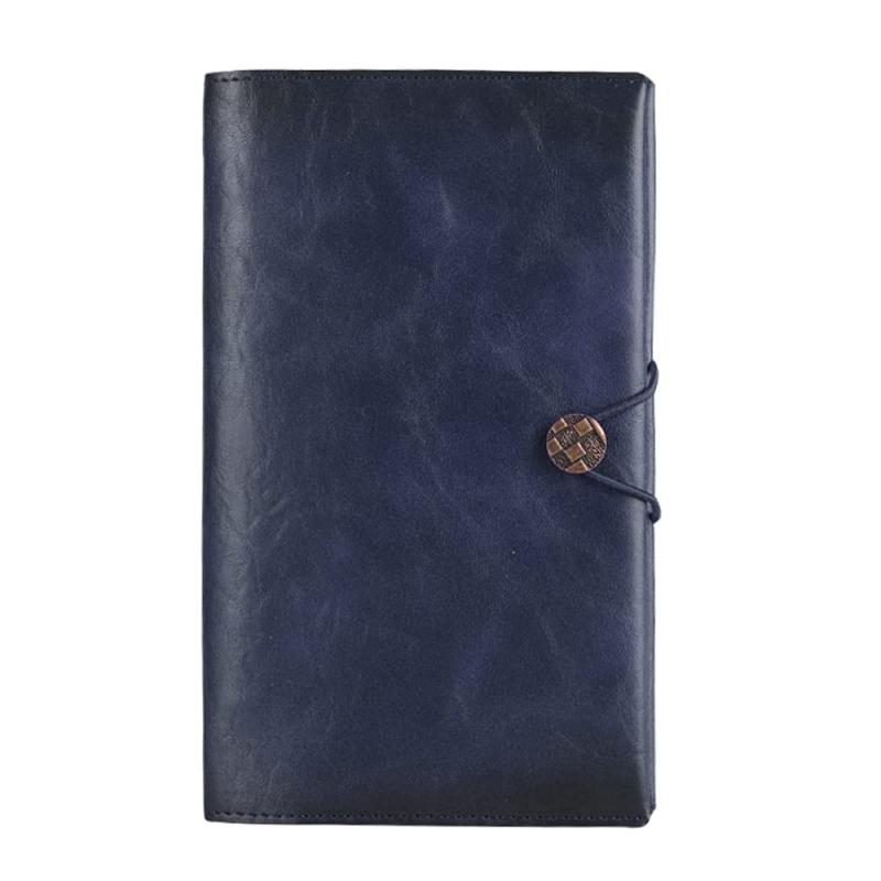 システム手帳 スマホスタンド付き A6サイズ ビジネス向け メモ帳 ルーズリーフ 6穴 スオフィス用品 卒業記念品 退職 就職 昇進お祝い プレゼント ブラック