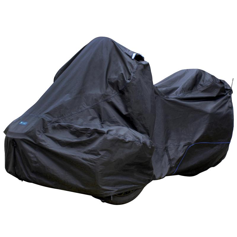 FENRIR 420D ブラック トバイクカバー バイク カバー 耐熱層 高機能防水撥水UVカット 丈夫な厚手生地 盗難 風飛び防止 バイクカバー 車体カバー レインカバー
