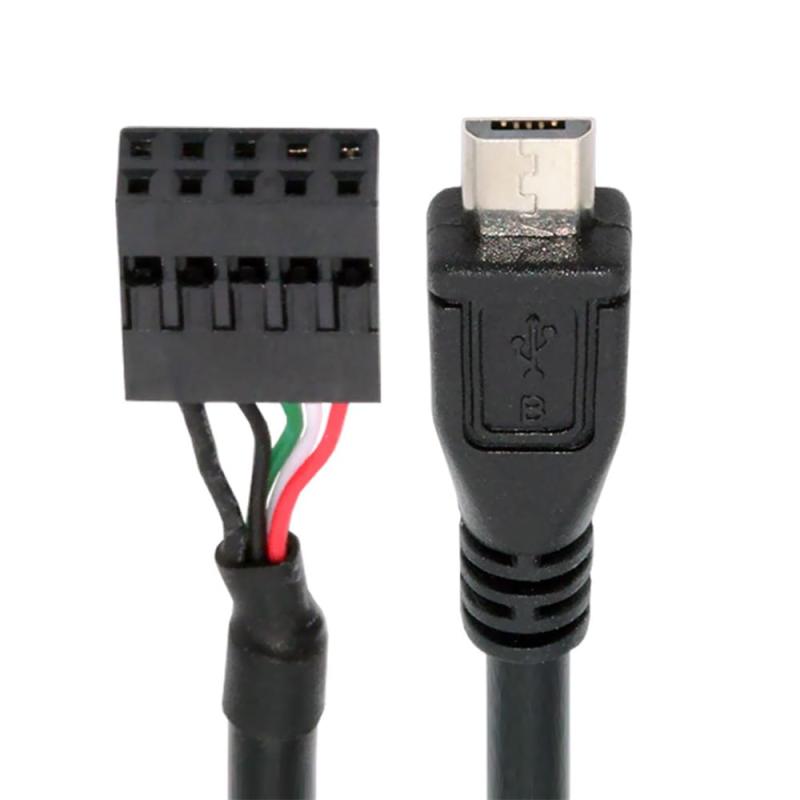 樂天商城 - ケーブルcc 9ピン 10ピン USB 2.0 マザーボード ヘッダー ケーブル ミニ モニター センサー パネル カメラ用 50cm