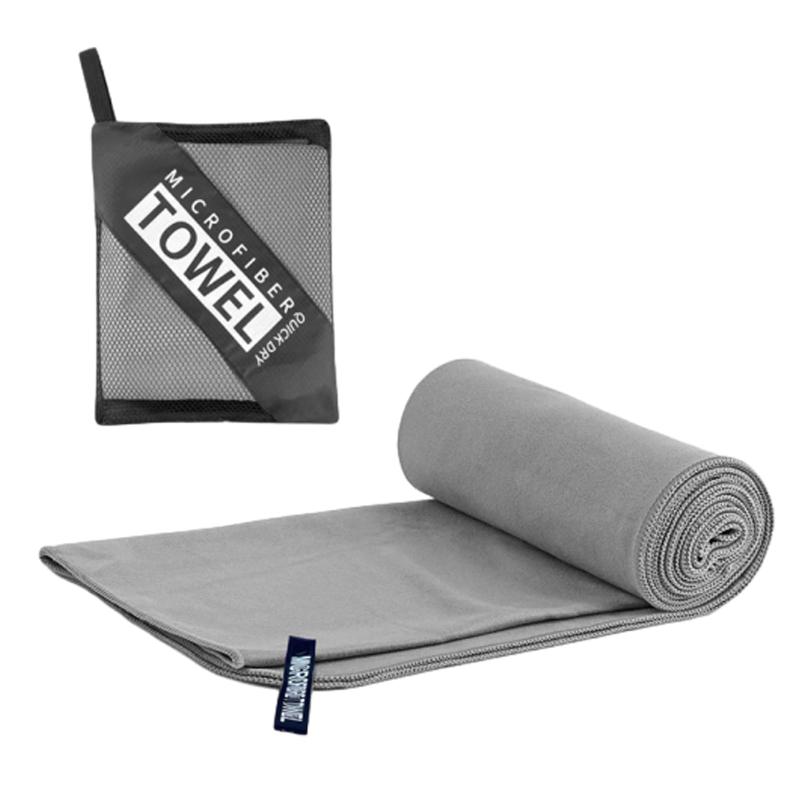 乐天商城 - Phyxiul 速乾スポーツタオル - 旅行・バス・スイミング用 防臭 耐久性 軽量 収納袋付き 80x40cm