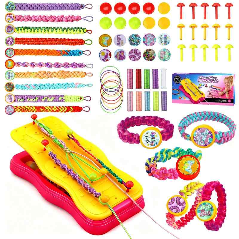 ビーズ おもちゃ 女の子 DIY アクセサリー 手芸 手作りキット ブレスレット ネックレス 紐通しおもちゃ カラフル カチューシャ 約450個 24種類 収納ケース付き ギフト 記念日 クリスマス 誕生
