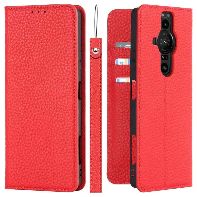 Rakuten - Litchi pattern case for Xperia Pro-I