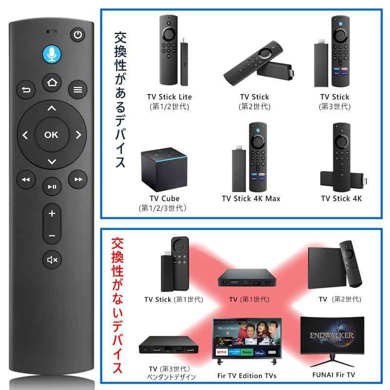 OMAIC for 第2世代 ティックリモコン のみ 第2/3世代に交換