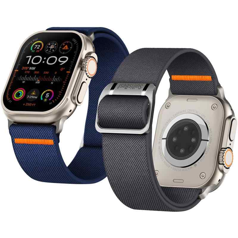 乐天商城 - [Suitisbest] コンパチブル アップルウォッチ バンド ナイロン Apple Watch Ultra バンド 49mm 45mm 44mm 42mm スポーツアップルウォッチ Ultra バンド 通気性 Apple Watch 交換用ベルト ア