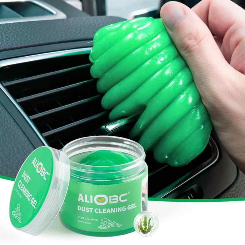 ALIOBC スライムクリーナー 車内清掃 ホコリ取りジェル パソコン 家庭やオフィス キーボード 掃除 ダスト クリーニングジェル
