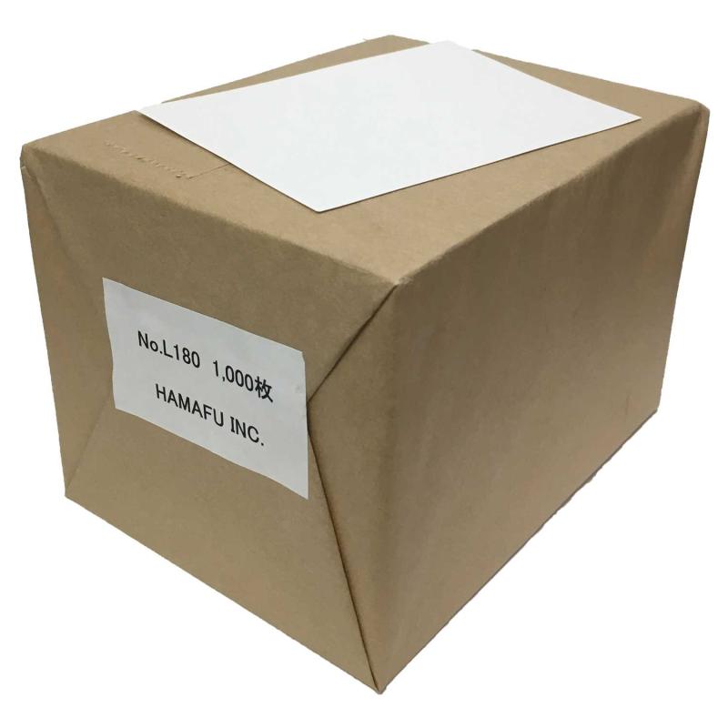 No.L180 L判 国産上質紙 (89×127) マンスリーカードに 郵便ハガキぐらいの厚さ
