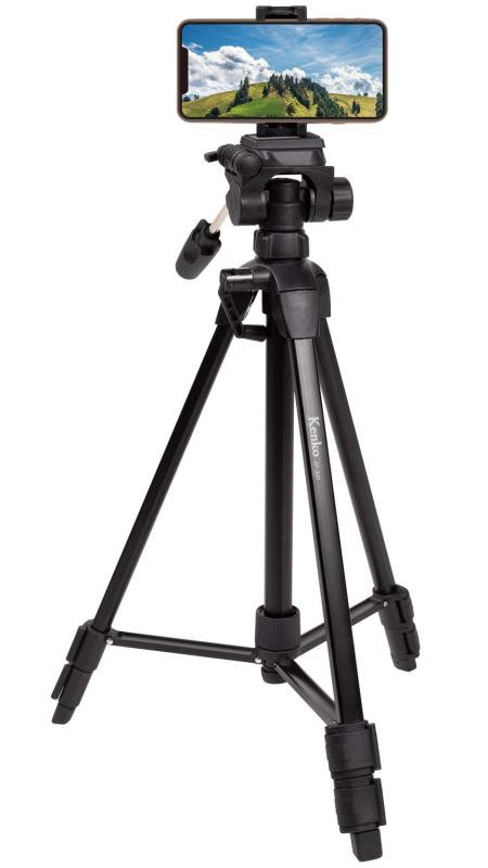Kenko 三脚 ZF-WSH スマホホルダー付き クイックシュー式 最大搭載重量2kg