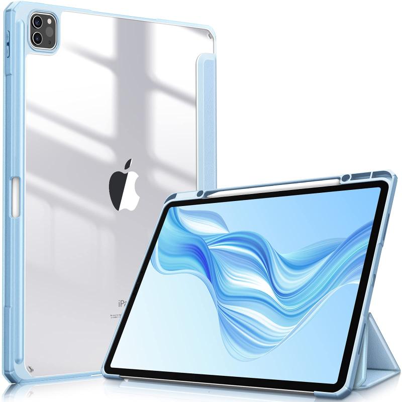 MK楽天市場店のFintie iPad Pro 12.9 ケース 2022/2021/2020/2018 12.9インチ 透明バックカバー｜アングル3