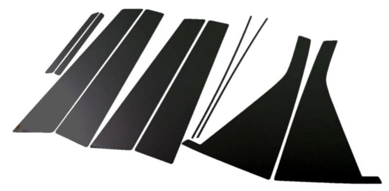 乐天商城 - BRIGHTZ オデッセイ RB3-4 ブラックメッキピラーパネルカバー 10PC バイザー無し用 【 PIL-BLA-149 】 5052