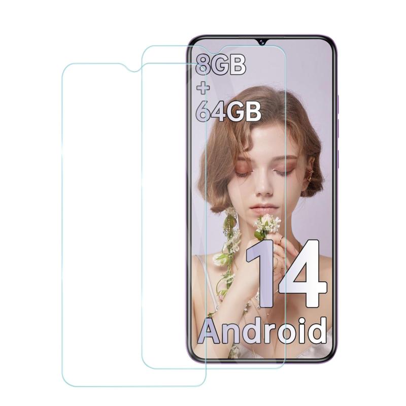 スマートフォン 6.5インチ/6.51インチ/6.52インチ/6.57インチ/6.6インチ/6.7インチ/6.8インチ フィルム 強化ガラス 液晶保護フィルム