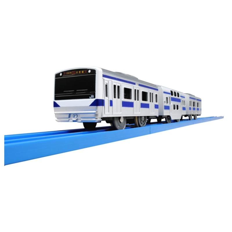 プラレール S-50 E531系常磐線電池種別 :アルカリ単三電池:1本電池は別売りのため別途ご購入ください。JR東日本商品化許諾済対象年齢 :3才以上