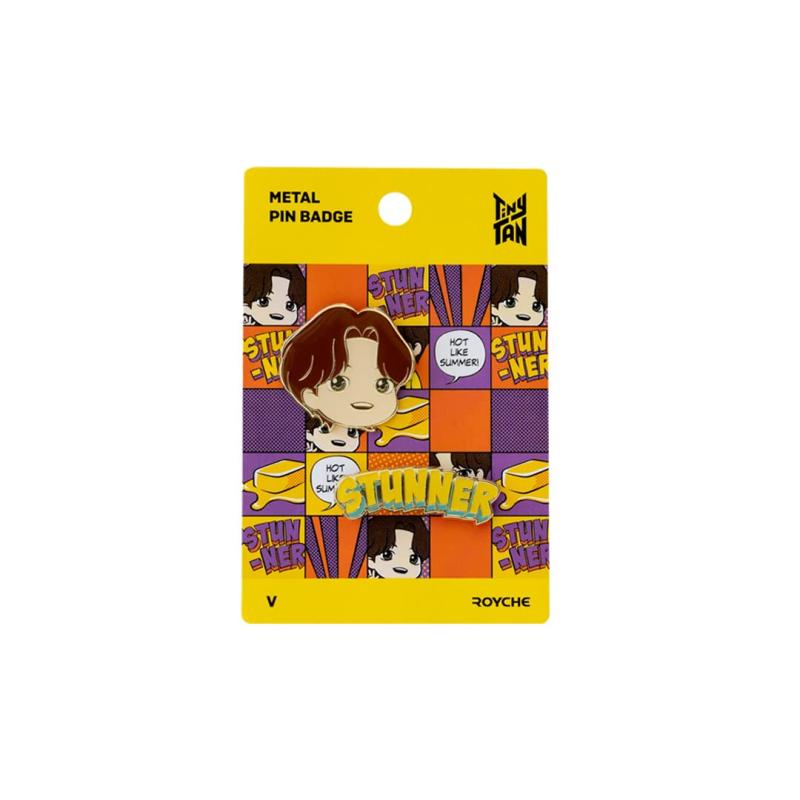 ROYCHE TinyTAN Butter 메탈 핀 배지 (V) METAL PIN BADGE Butter ver.