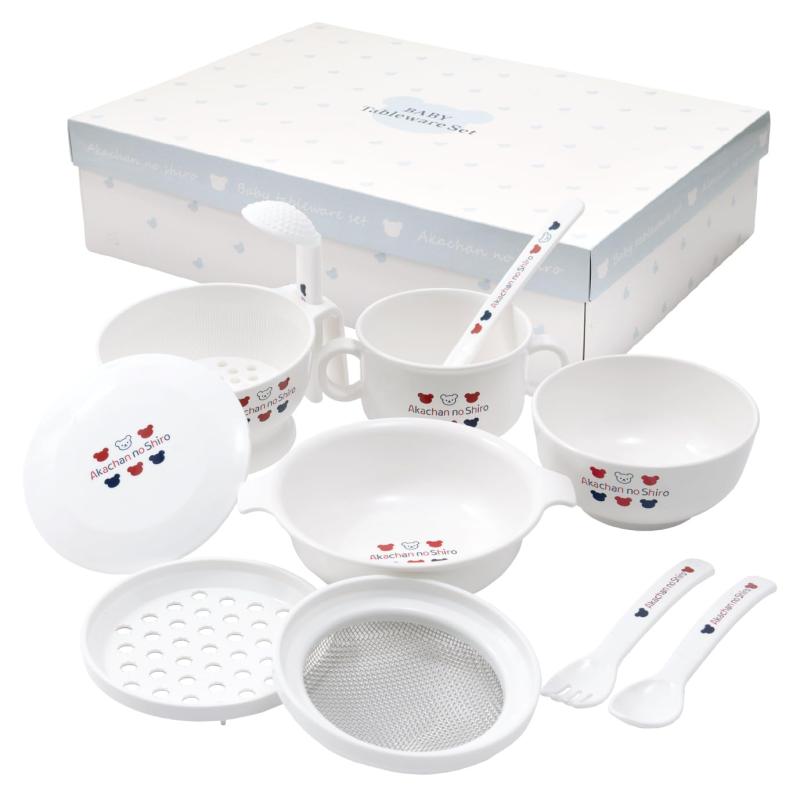 Rakuten - 食器セット 離乳食 調理器具 トリコロール 日本製