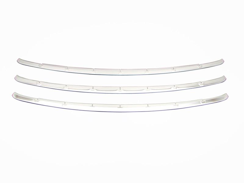 BRIGHTZ プリウス ZVW30 前期 超鏡面ステンレスメッキアンダーグリルモール 3PC Fタイプ 【 FBUM-MOL-030 】 ZVW W30 30 22034