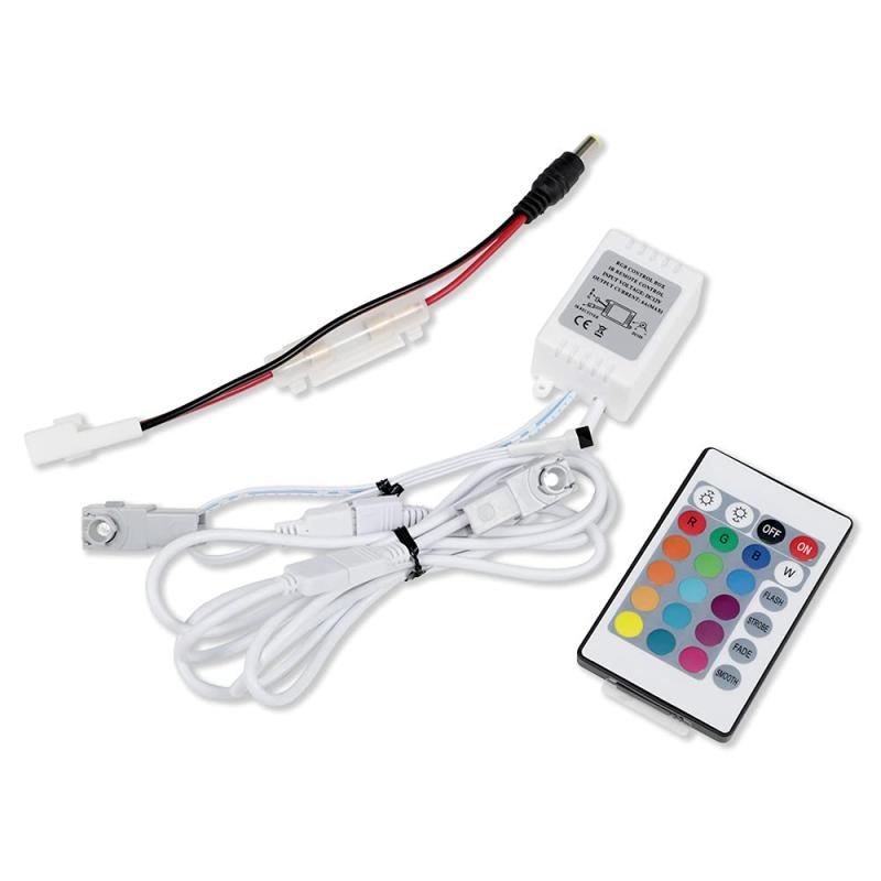 乐天商城 - YOURS(ユアーズ) ライズ 専用 RGB LED フットランプ 16色 光量調整 リモコン付き 専用設計 簡単取付 RAIZEトヨタ TOYOTA y29-3874 [2] M