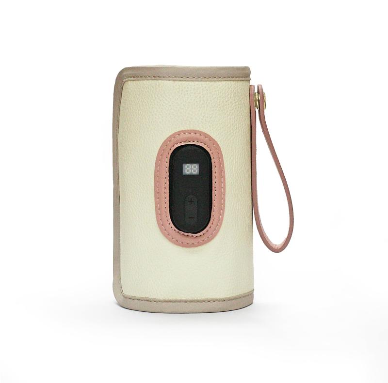 スマートスタート 哺乳瓶ウォーマー USB給電 USBタイプCケーブル付き 5段階温度調整 38℃～55℃