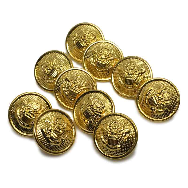 Button - エデンボタン 高輝度 金ボタン 金属製