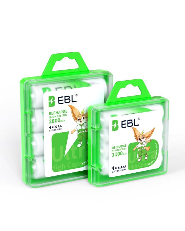 EBL 電池 単3 充電式電池 充電電池