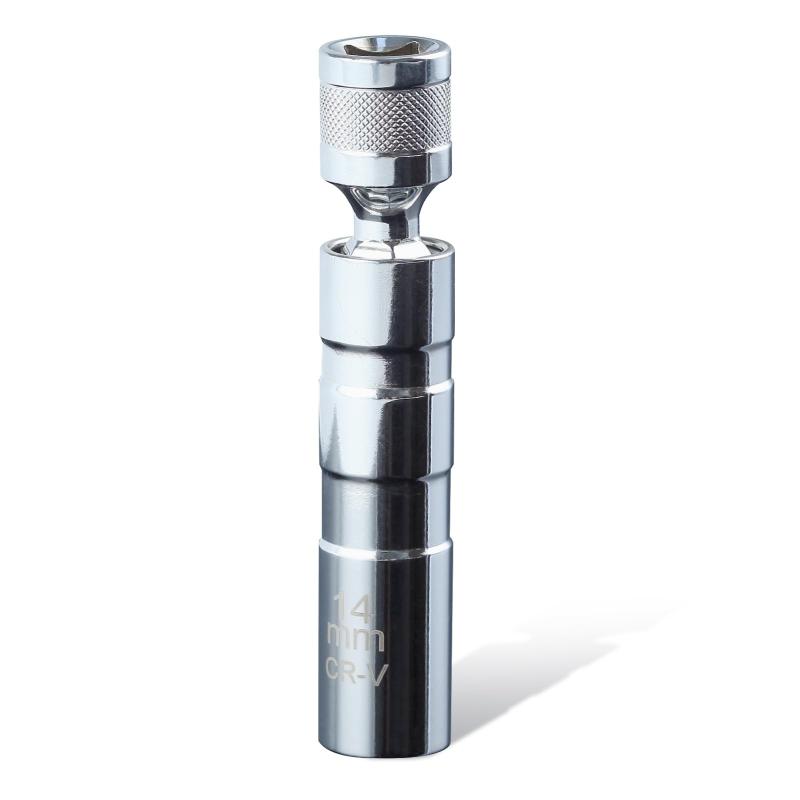 乐天商城 - LEONTOOL 磁気回転式スパークプラグソケットセット 薄型・薄壁ソケット 14mm 16mm 12角 マグネット付 レンチ