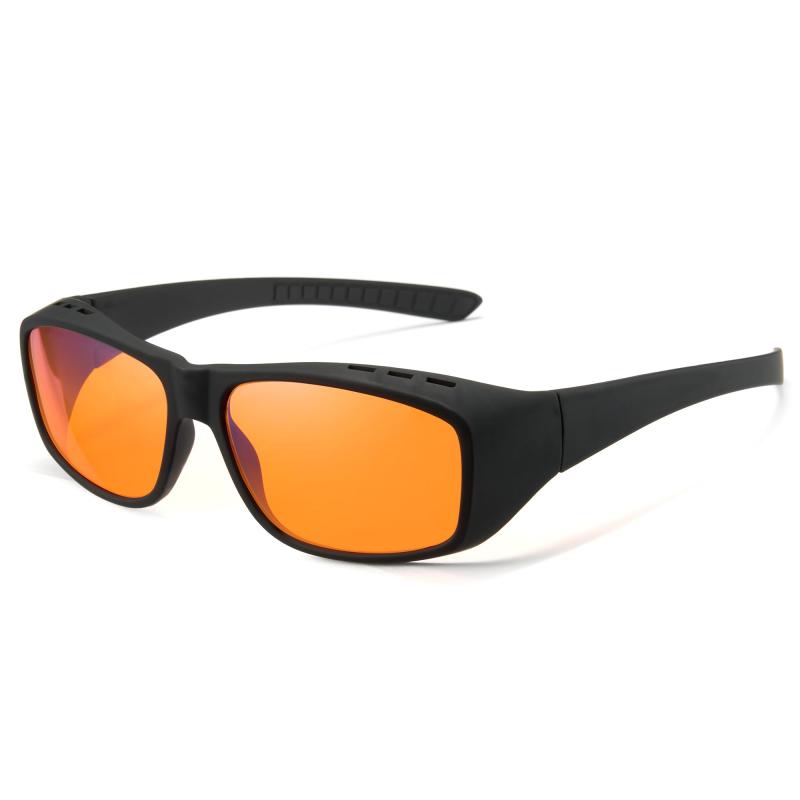 [Cyxus] シクサズ ブルーライトカットメガネ PC眼鏡 パソコン用 度なし 視力保護 軽量 紫外線カット おしゃれ メンズ レディース 子供用 8180