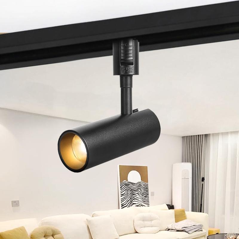 Rakuten - LEDダクトレールライト。 パイプレール照明。 LED芯1200lm。 角度は調整可能です。 統合された照明。 インストールが簡単。 ショッピングモールの照明。 室内照明。 ランプ。10W