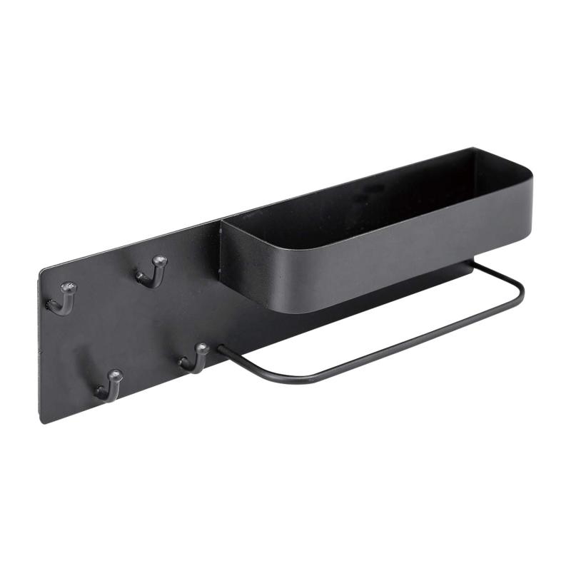 コモライフ マグネット式の小物ホルダー 小物入れ 強力 マグネット ラック キーフック 鍵置き 玄関 収納