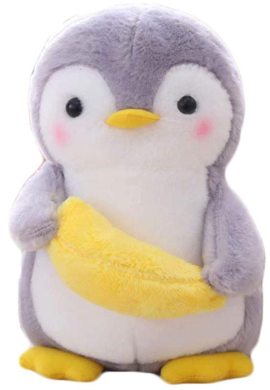 乐天商城 - YYFRIEND かわいいぬいぐるみペンギン人形枕キッズギフト誕生日ギフト