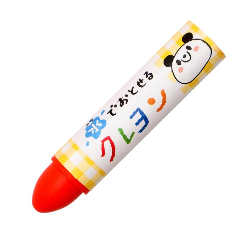 サクラクレパス 水でおとせるクレヨン だいだい 5本 WYL5P#5