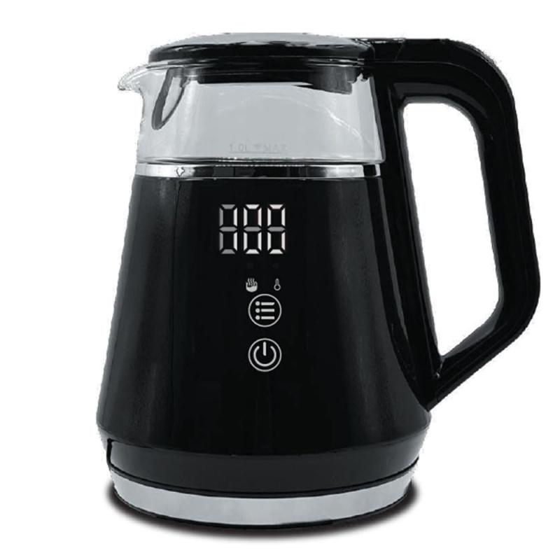 Rakuten - ヒロ・コーポレーション 温度調節機能付き 電気ケトル KTK-10 KTK-10 ブラック