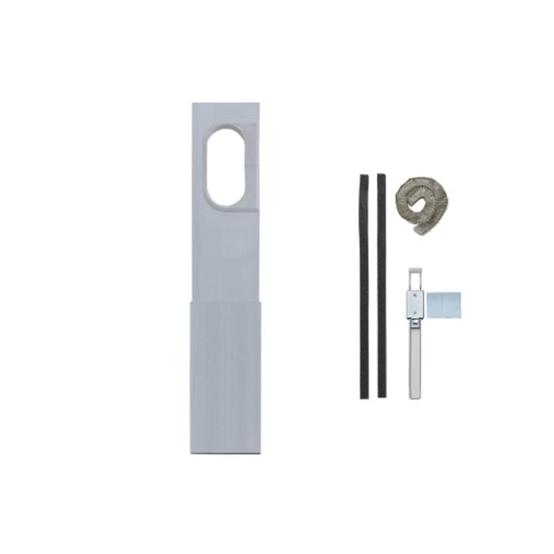 日晴金属 エアコン配管用 アルミ窓パネル