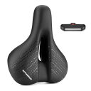ROCKBROS 自転車サドル サドル クッション 超肉厚 お尻が痛くない 低反発 サドルクッション 穴開き 衝撃吸収 防水 通気 ロードバイク クロスバイク マウンテンバイク ママチャリ