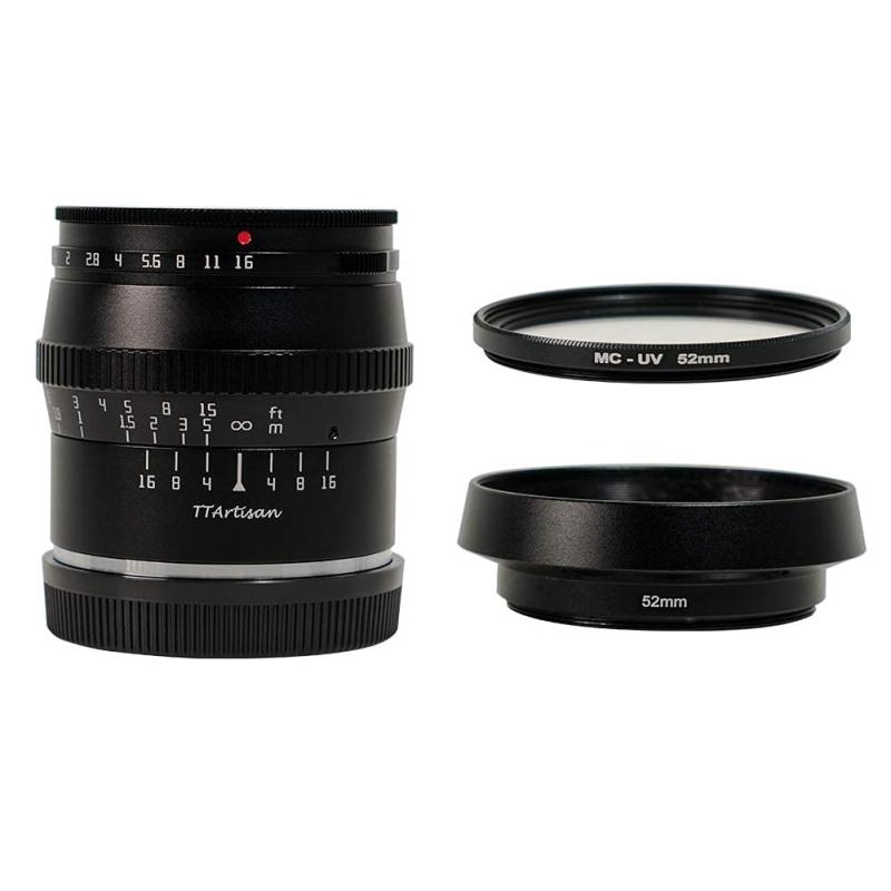 TTArtisan 50mm F1.2 XF Black and Silver