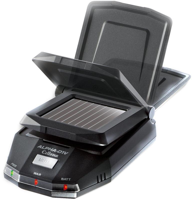 セルスター(CELLSTAR) レーダー探知機 ソーラー型 内蔵バッテリーの連続使用 日本製