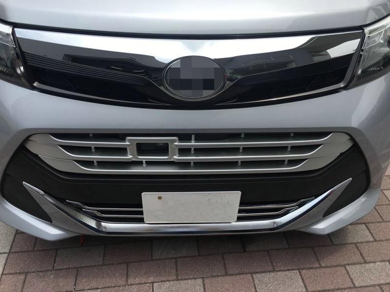 RUIQ トヨタ タンク 900/910系 専用 外装クロームメッキフロントバンパー アンダーリップガーニッシュ Toyota Tank 2016～ 専用設計