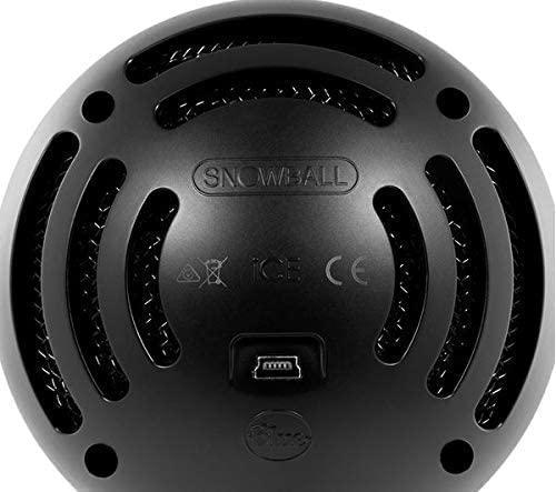 ienzaブルー10フィートロングUSBケーブルコードワイヤー Snowball iCE &amp; Yeti USBマイク用 - 交換用コード(下記の互換性の詳細を参照)