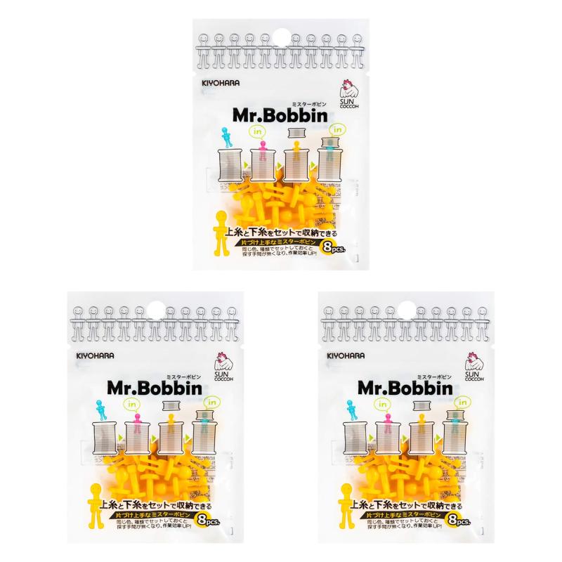 KIYOHARA サンコッコー ミスターボビン Mr.Bobbin 3袋セット