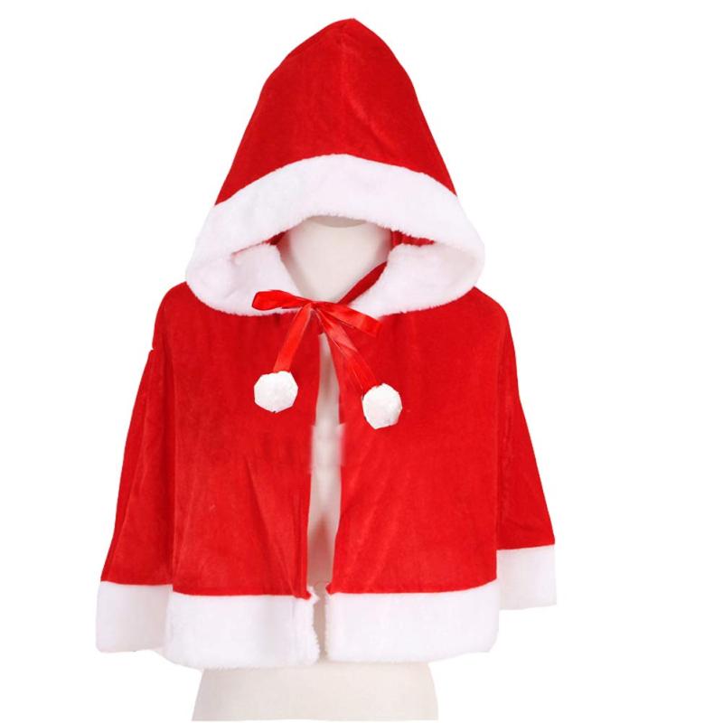 Ymgot クリスマス マント サンタ コスプレ キッズ 大人 サンタクロース ポンチョ ケープ サンタ服 聖夜 変装