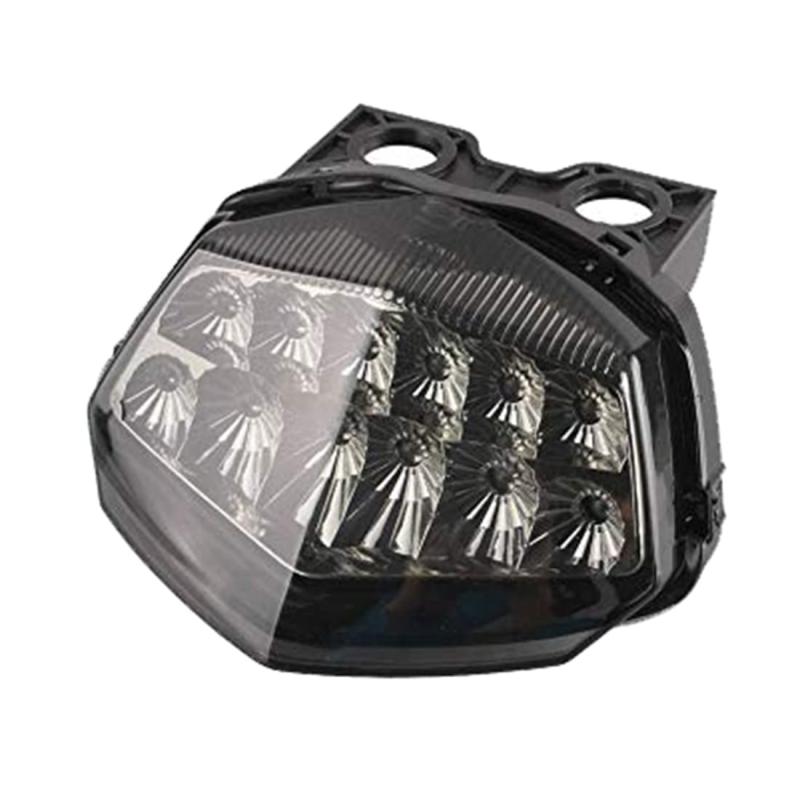 Karun バイク LED テールライト ウインカー内蔵 ブラックレンズ 適合車種（カワサキ Ninja250R 08-12年 ）